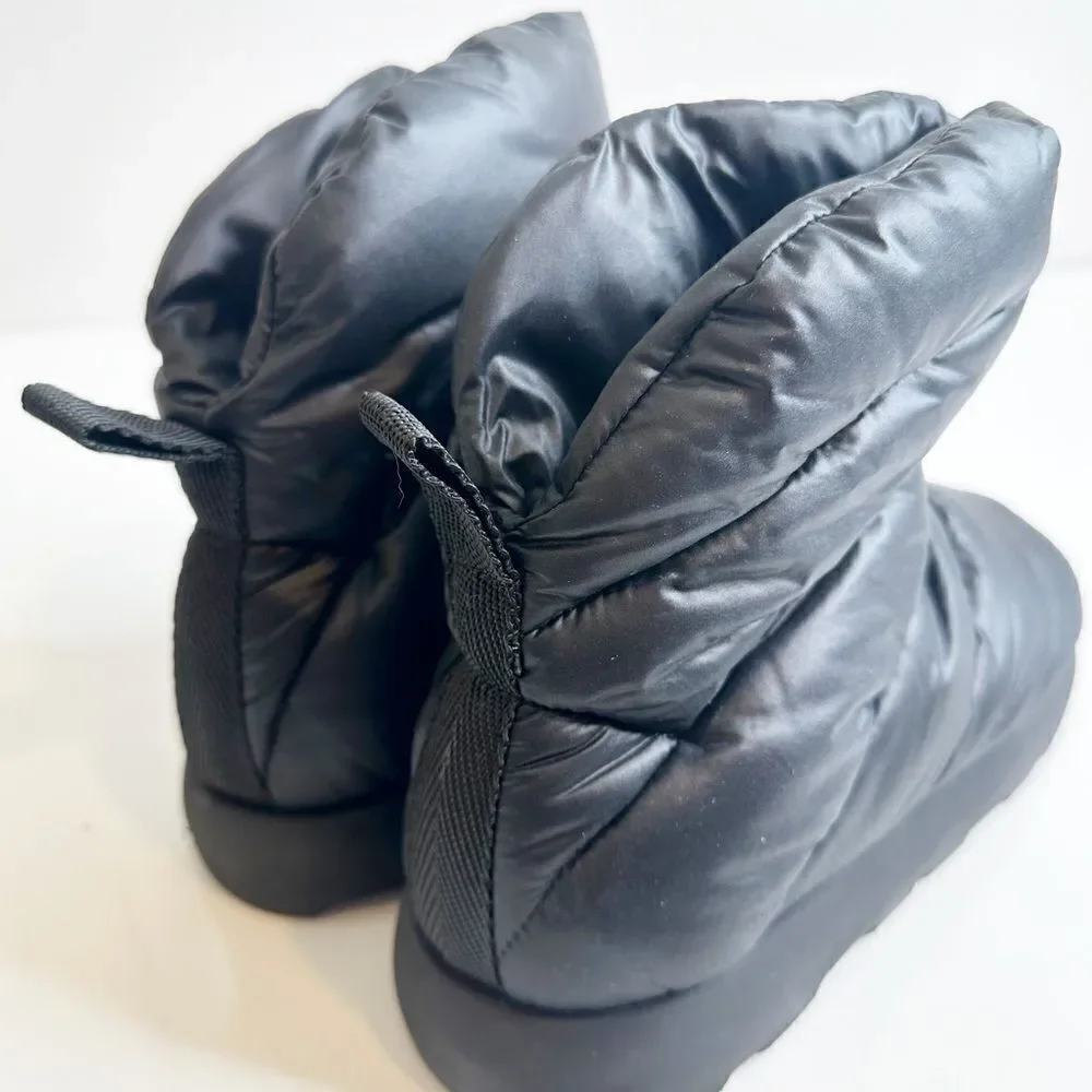 Piumestudio Luna Padded Ankle Boots Water Resistant Black Women's 37 US 6.5